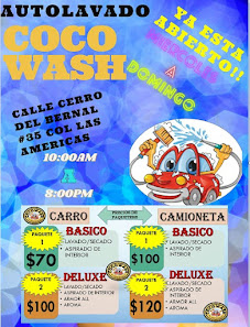 Auto Lavado Coco Wash